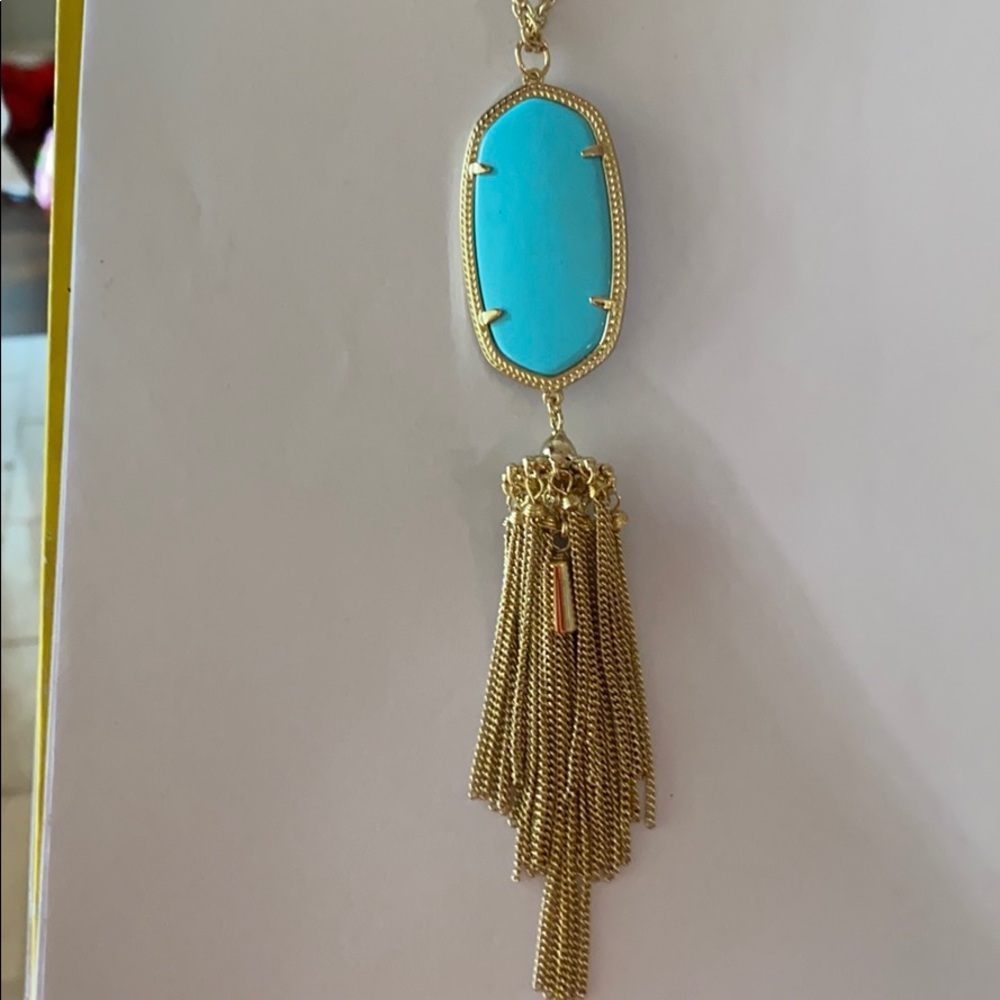 Kendra Scott Rayne Necklace in Turquoise